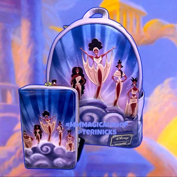 Loungefly | Bags | Loungefly Disney Hercules Muses Clouds  display picture 1
